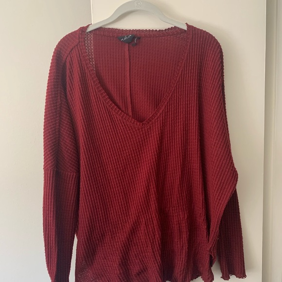 Urban Outfitters Waffle Sweater - Picture 5 of 5